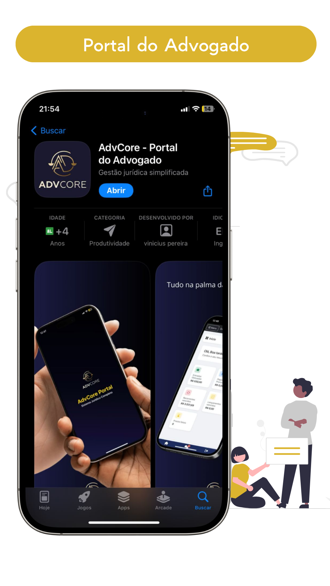 Ilustração de Monitoramento de Processos