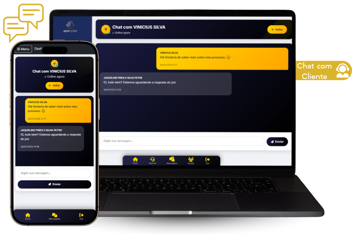 Ilustração de Monitoramento de Processos
